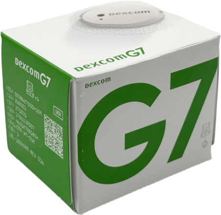 Sealed Dexcom G7 sensor box
